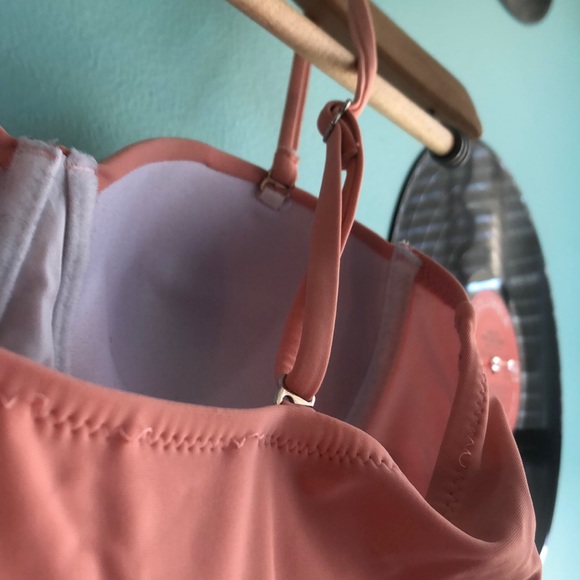 pink bathing suit top - Picture 2 of 2